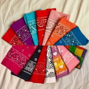 Lot of Bandanas
